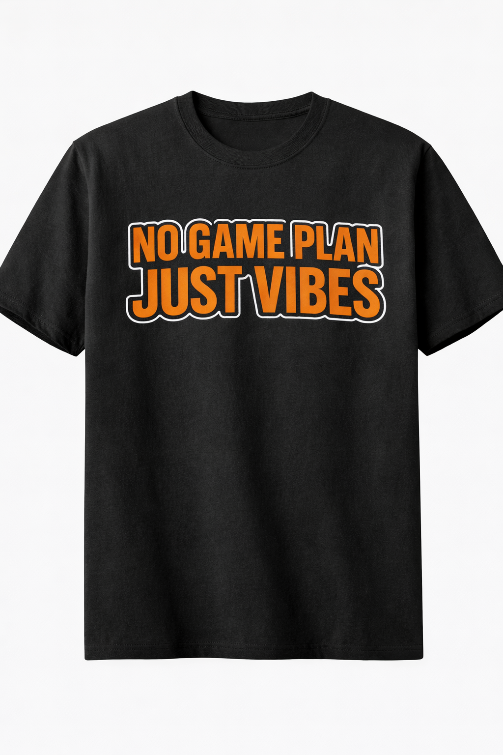 No Game Plan Just Vibes Tee